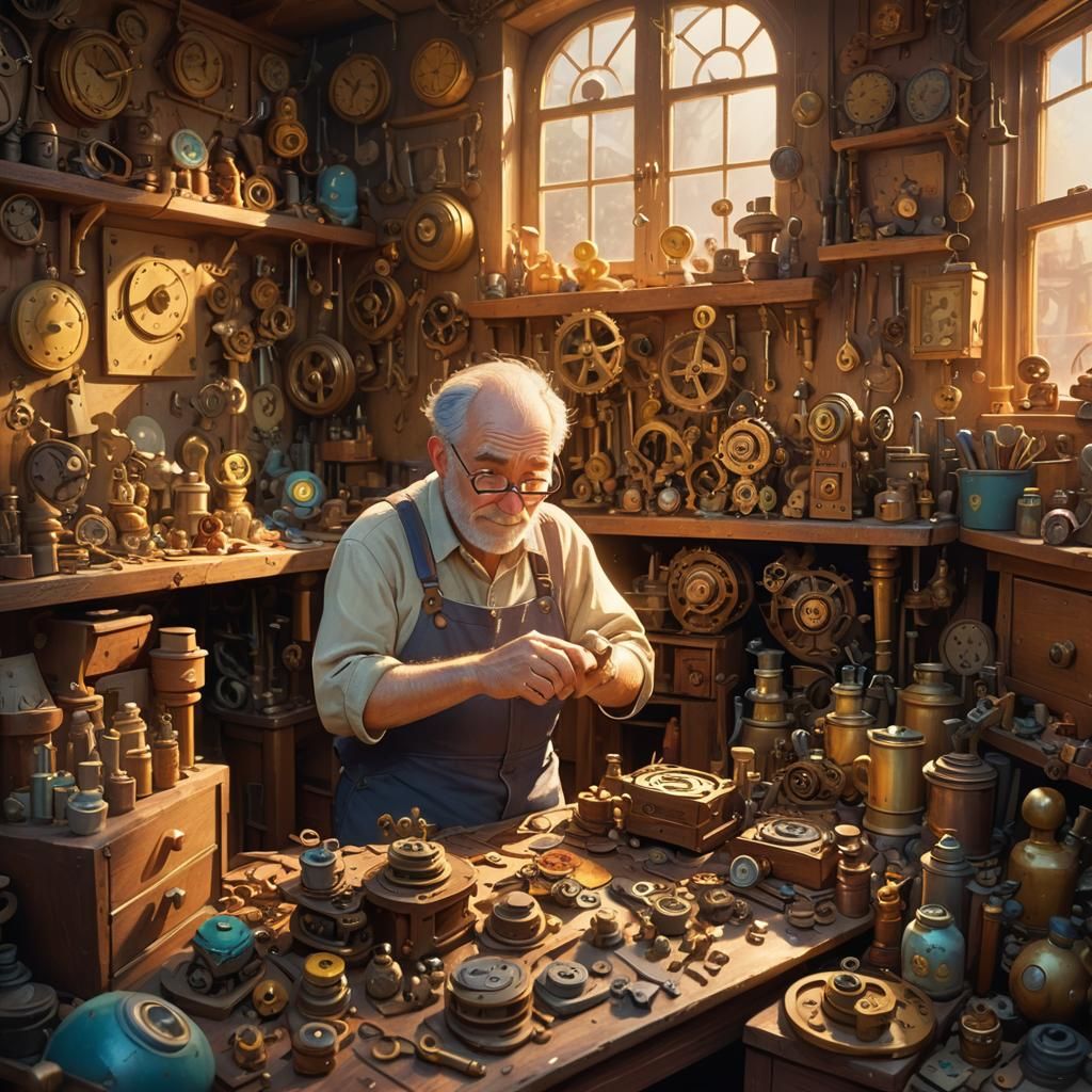 Maurice's Workshop: Pixar-Style 3D Digital Art