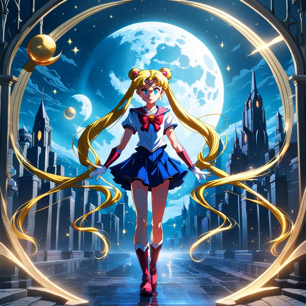 Sailor Moon Fantasy Concept Art