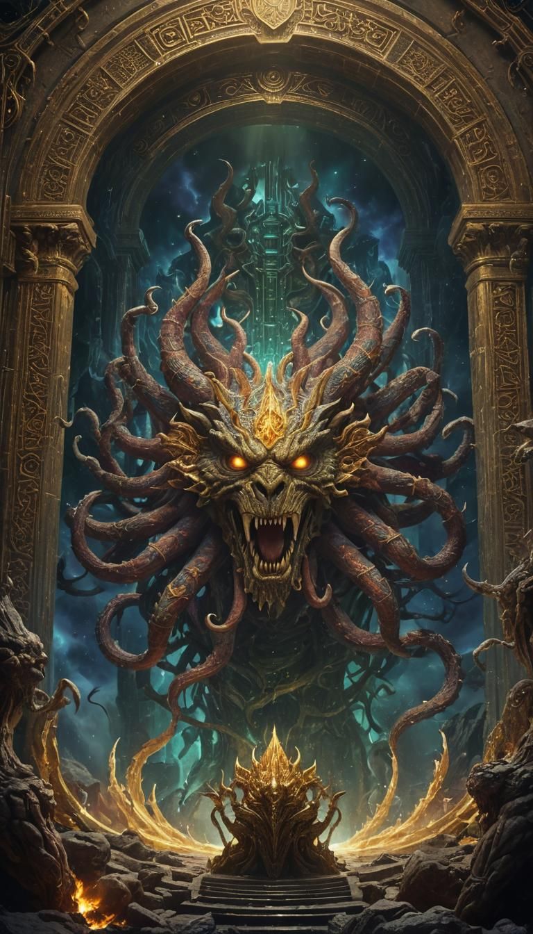 Gods Weave a Prison of Light in Space