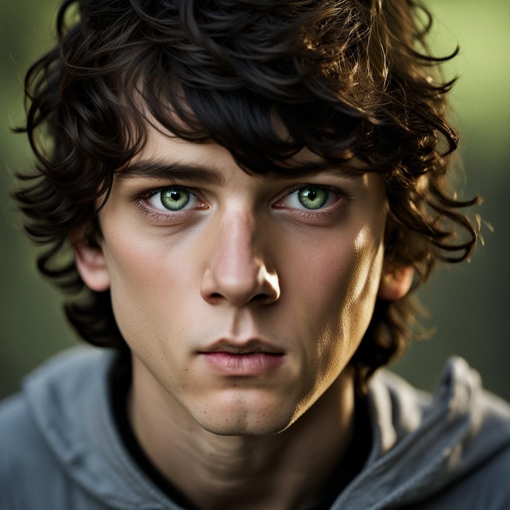 Nervous Teen Portrait in Professional Photography Style