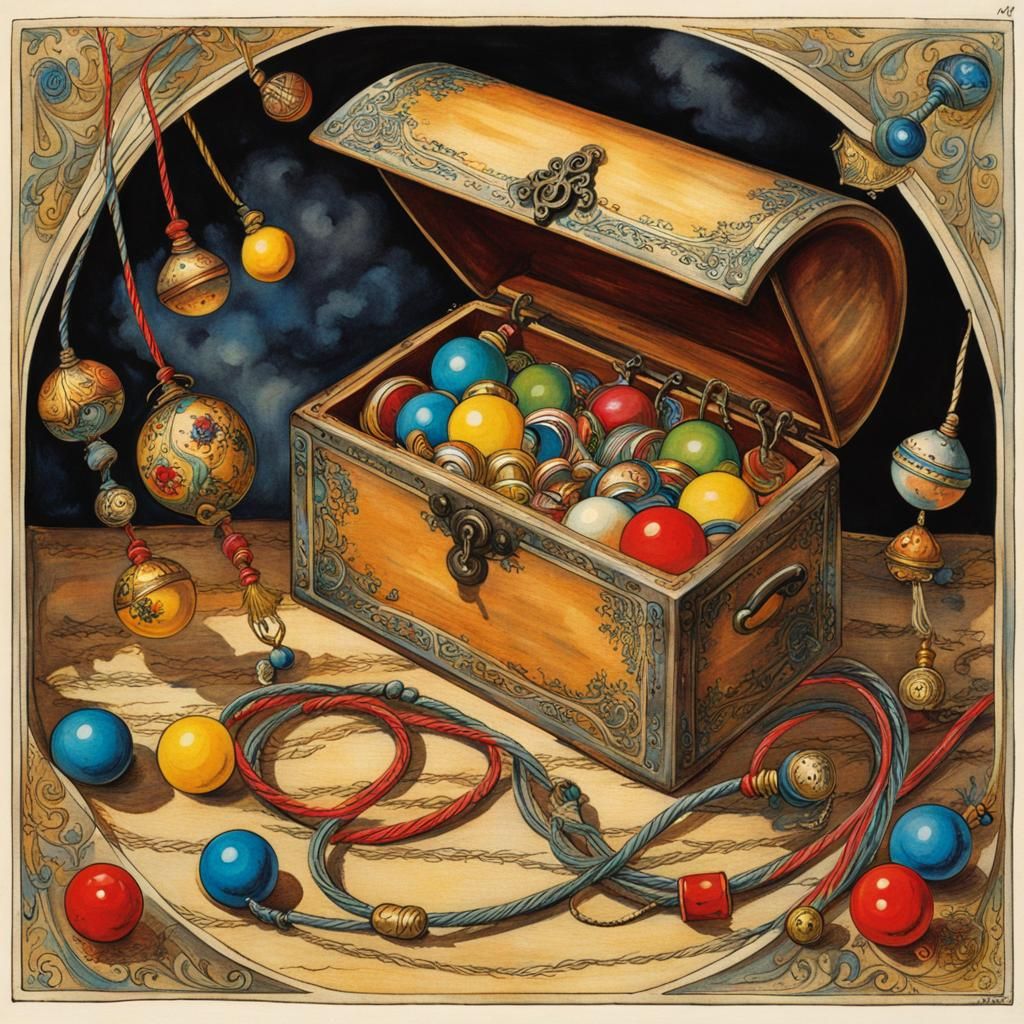 Fairytale Toys in Anime Style