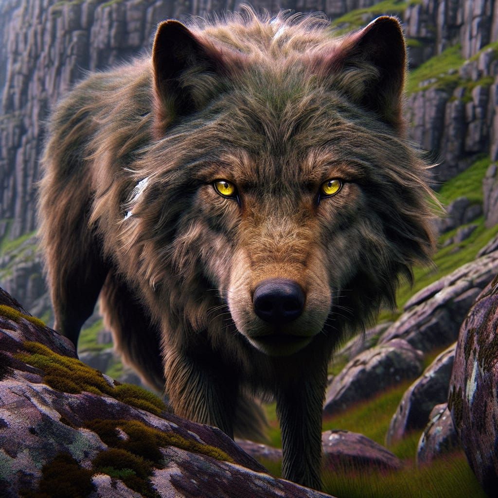Wolf (Dire— Canis dirus)
