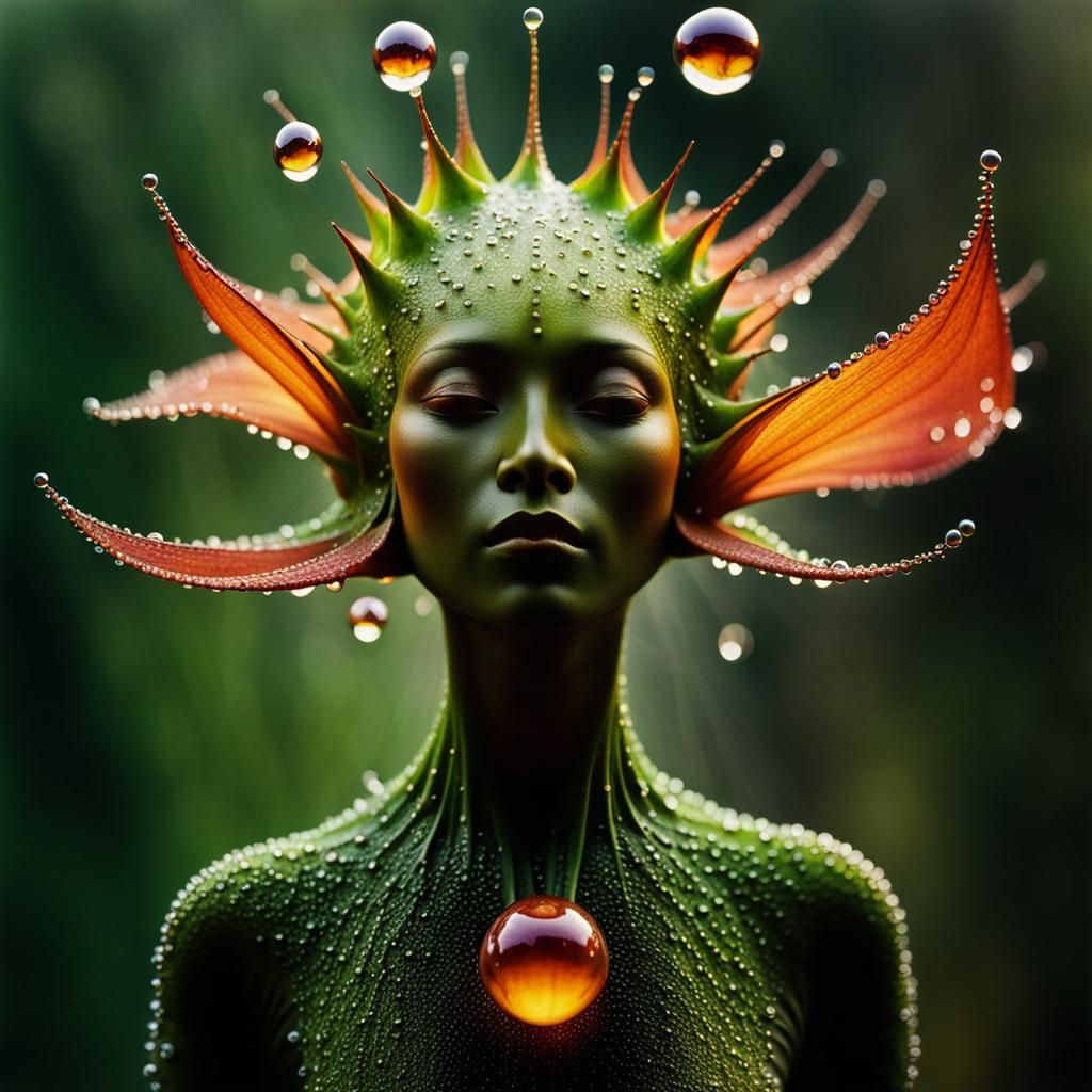 Dew Drops Shine: Surrealist Photography in Dreamlike Style