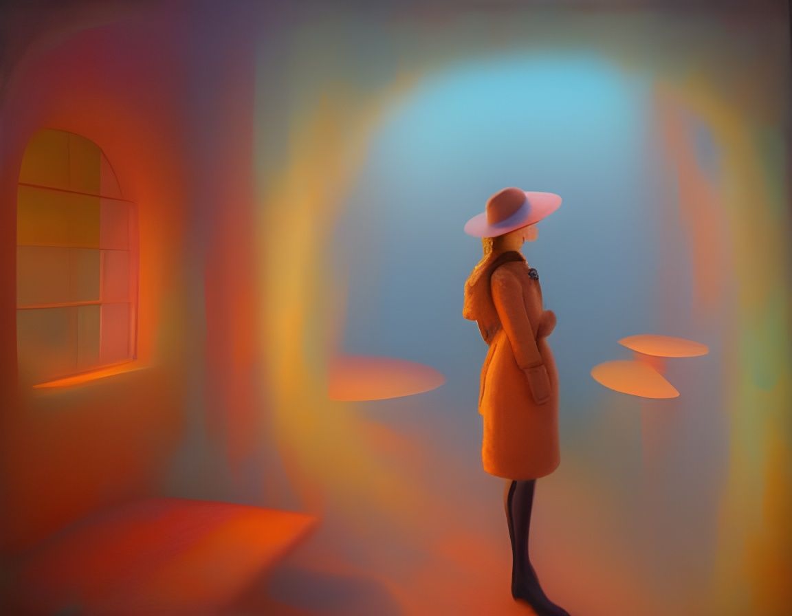 Ethereal Submarine City in Steamnouveau Style