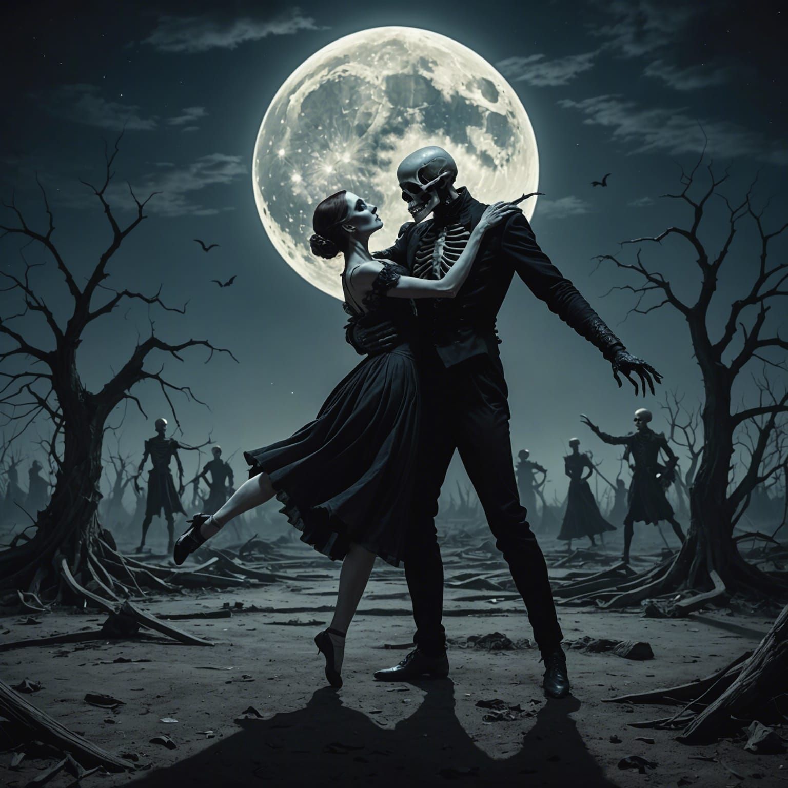 Macabre Ballet in the Night: Dance of Death
