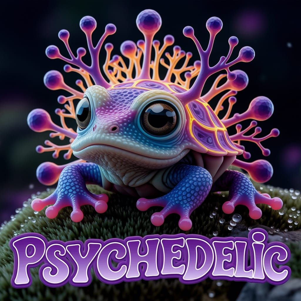 Enchanted Creature Emerge from Vibrant Moss