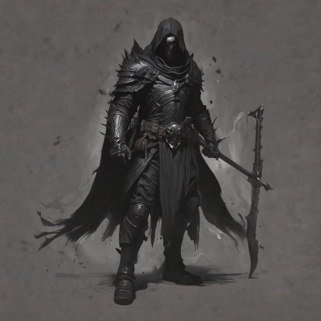 Grimdark Landscape in Bayard Wu Style