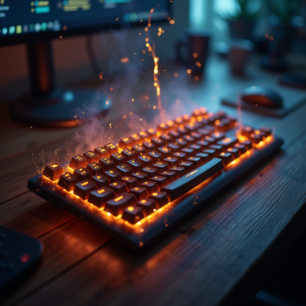Electrified Keyboard Concept Art