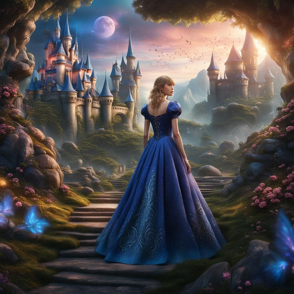 Taylor Swift Enchanted: Detailed Matte Painting