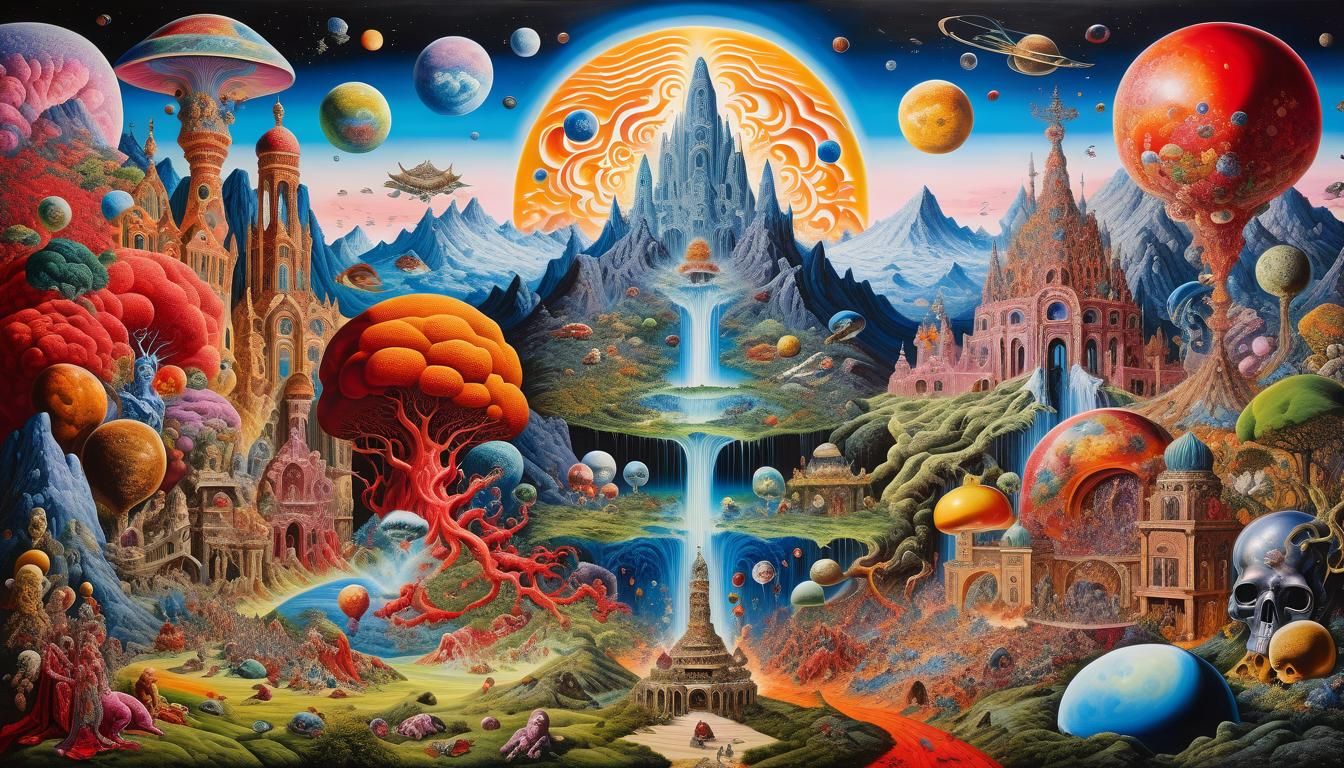 Gnostic Apocalypse: A Surreal Maximalist Masterpiece