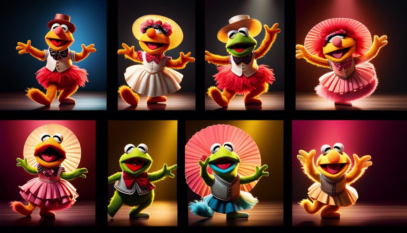 The Muppets Cancan Dance