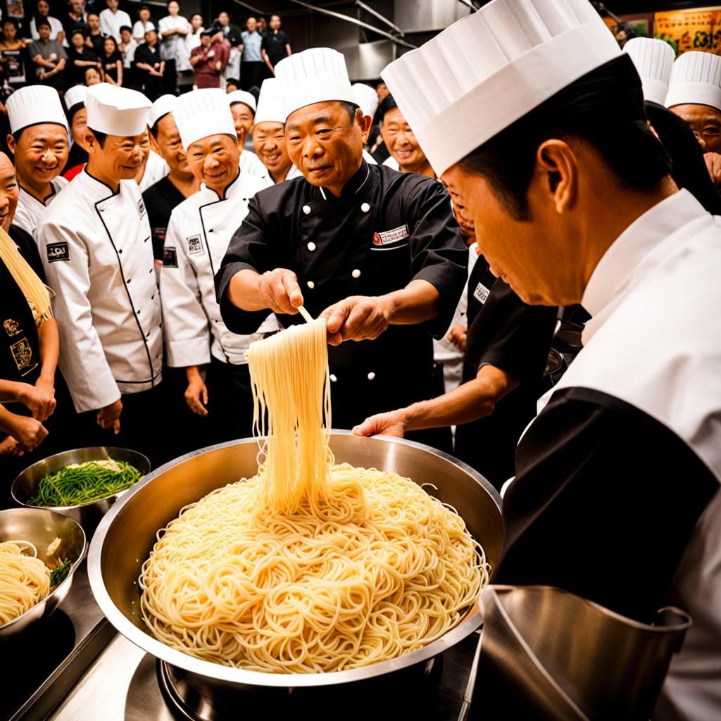 Master Chef Creates Perfect Ramen Bowl