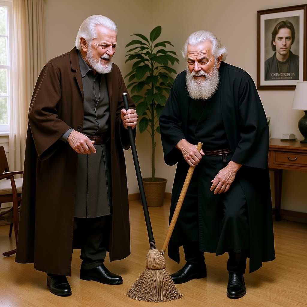 Two Count Dookus Sweeping in Realistic Style