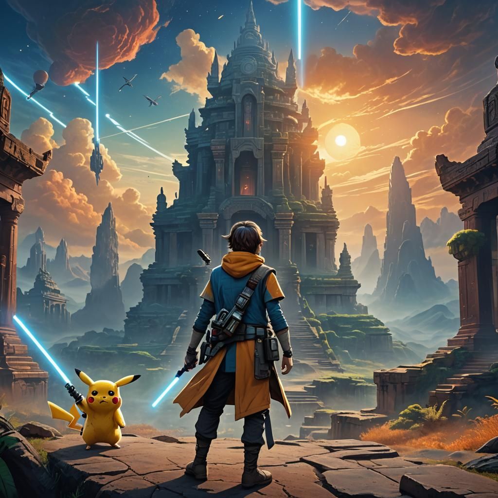Pokémon Trainer in Star Wars Universe