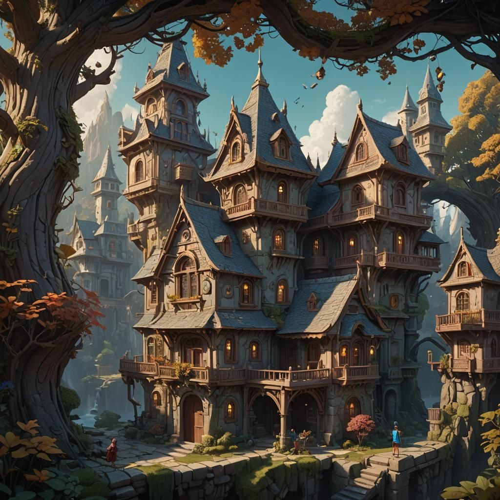 Luz Noceda: Detailed Matte Painting in 8k