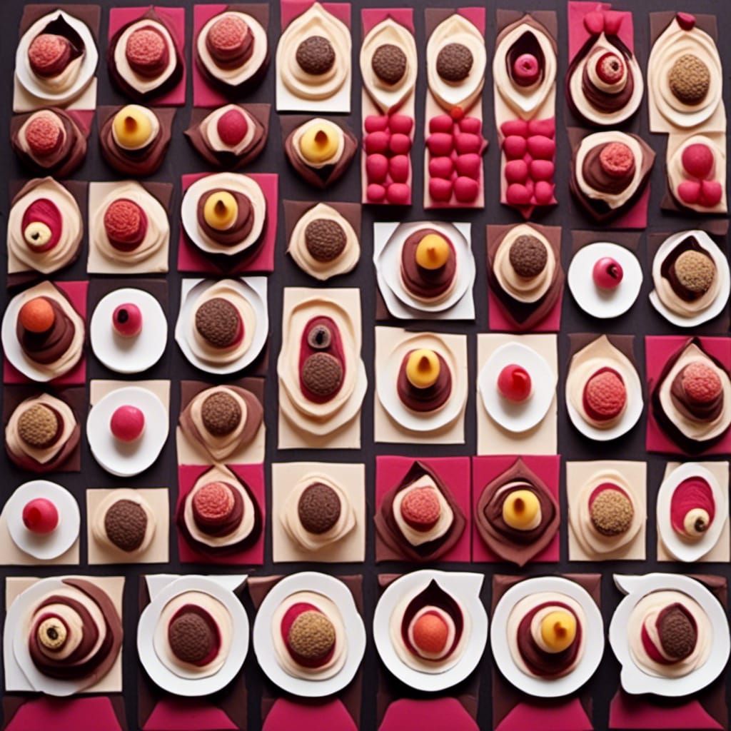 Delicious AI-Generated Desserts: Mousse and Chocolate Creati...