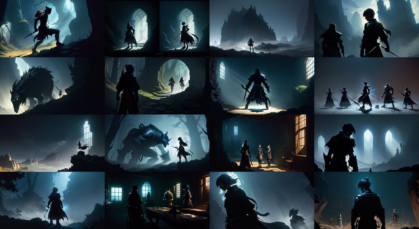 Mysterious Figure in D&D Style Illustration