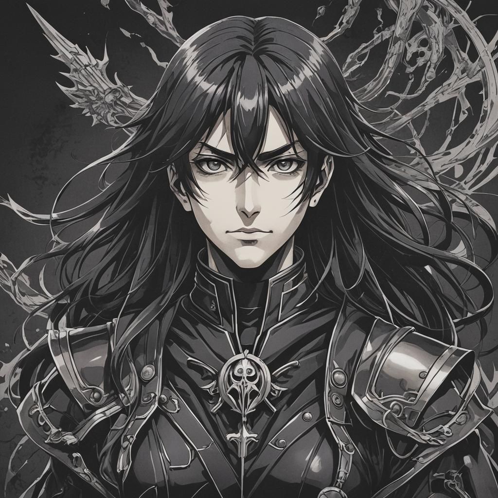 Ankoku no Hakaishin Dark Schneider Illustration