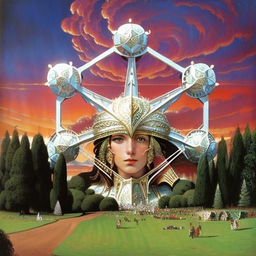 Photorealistic Portrait in Style of Fine Art