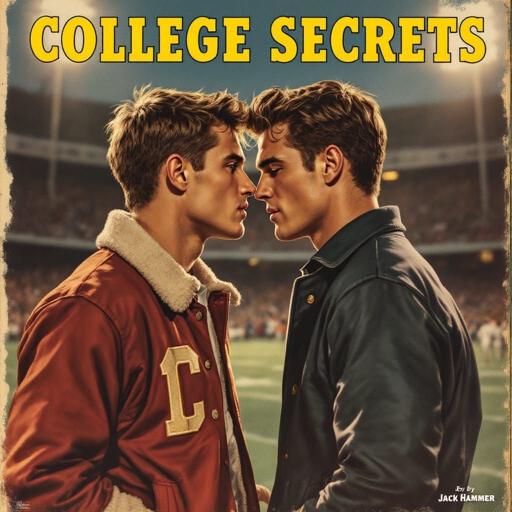 1950s Pulp Cover: College Romance