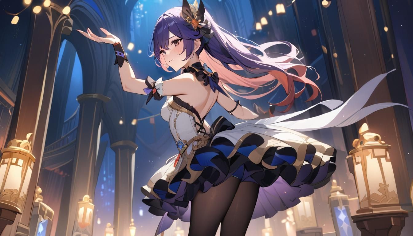 Ballet Burlesque Performance Inspired by Genshin Impact