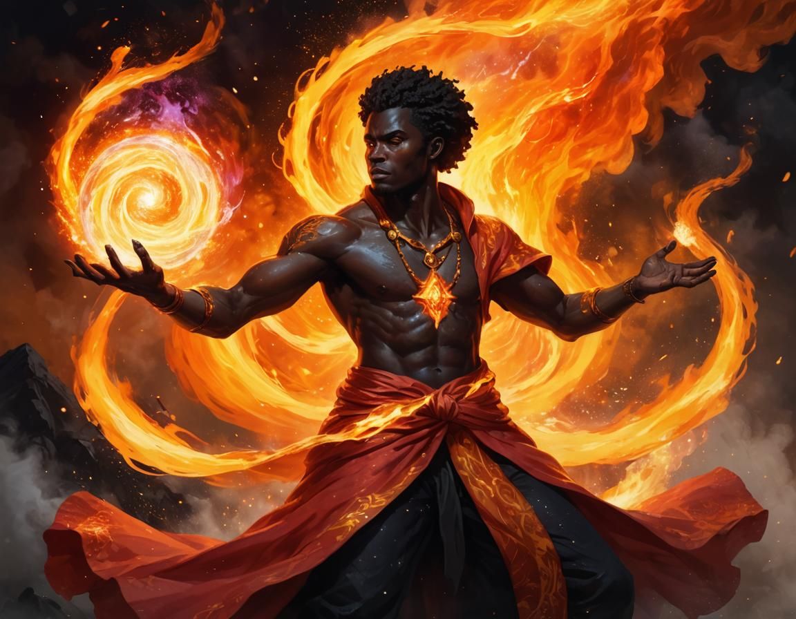 Nekisi, Human Sorcerer from the Akathara Desert 2