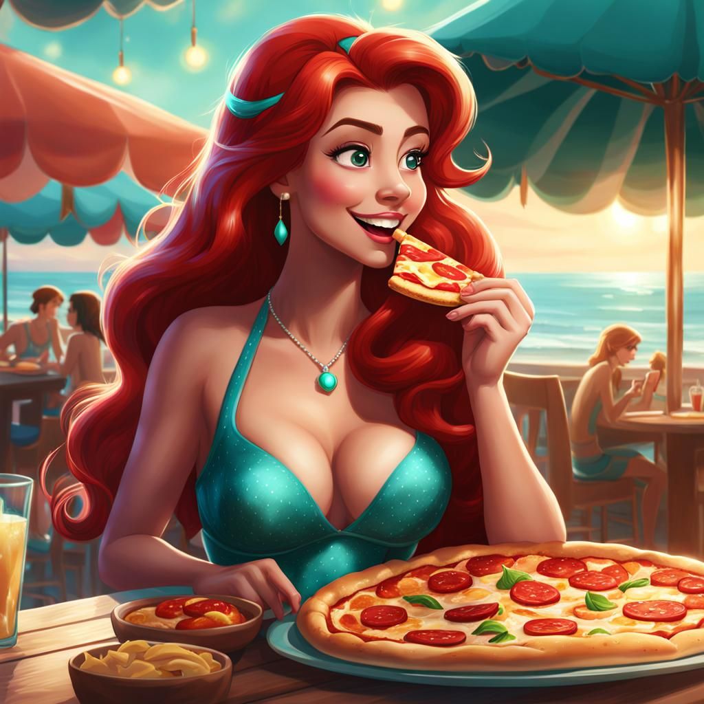 Little Mermaid, Big Appetite