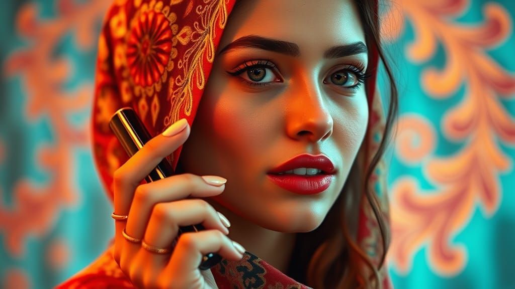 Ethereal Socialite Sways to Exotic Rhythms