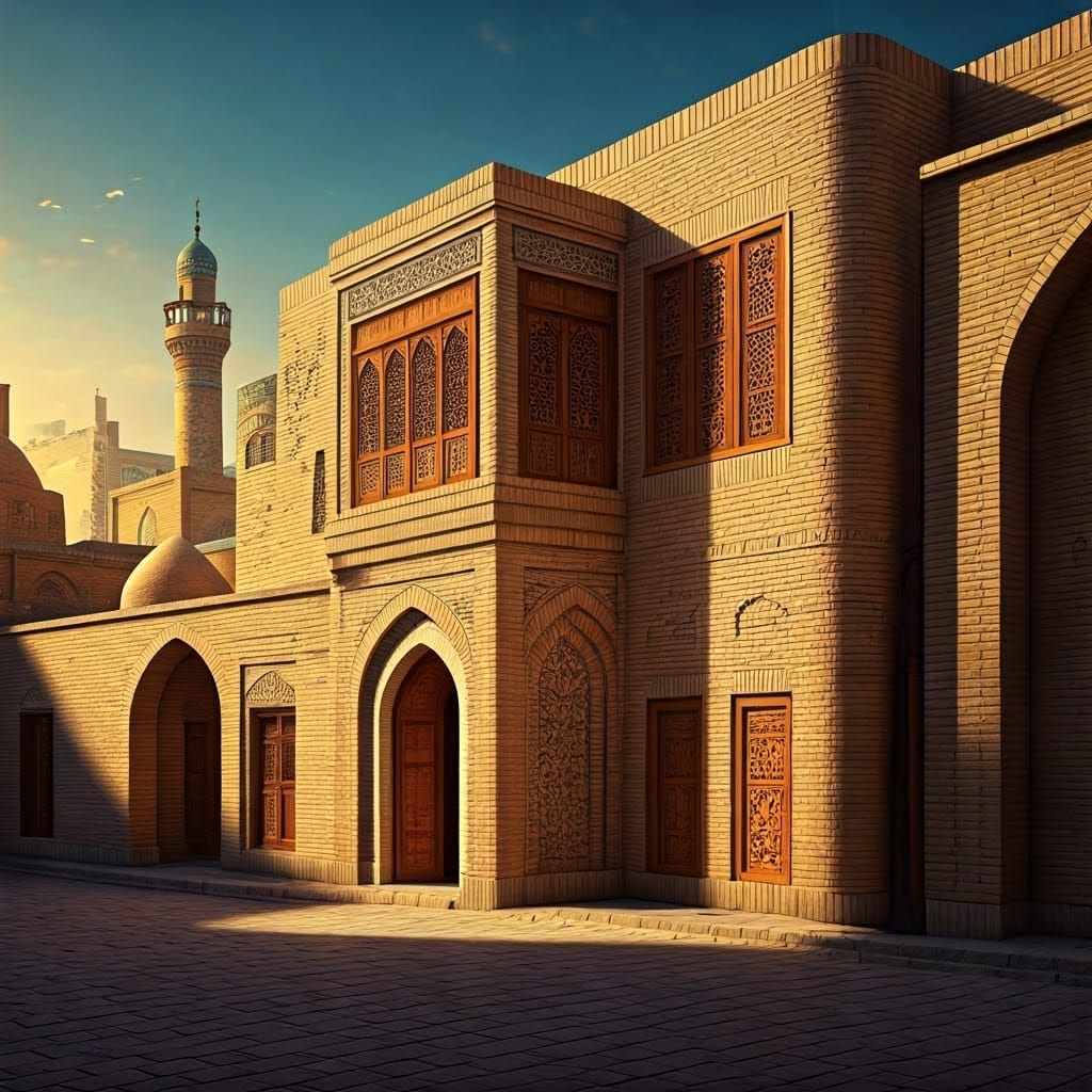 Baghdad House in Abbasid Style: Historical Architecture