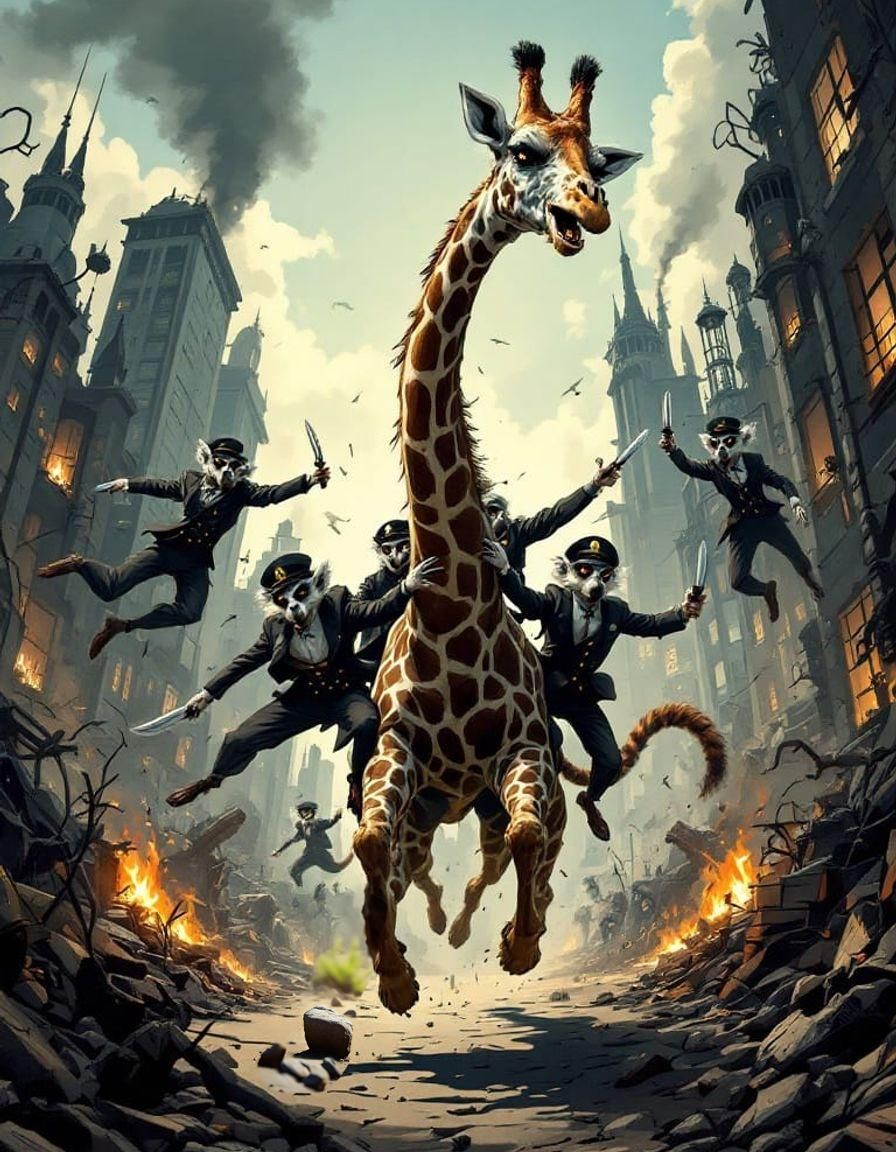 Rogue Circus Lemurs from Dungeon Crawler Carl