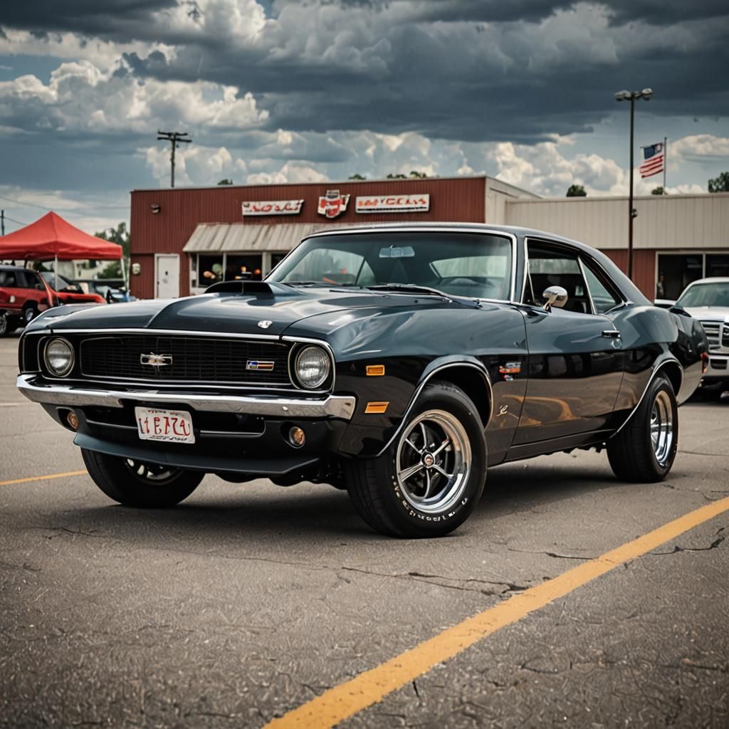 AI Generated Muscle Car