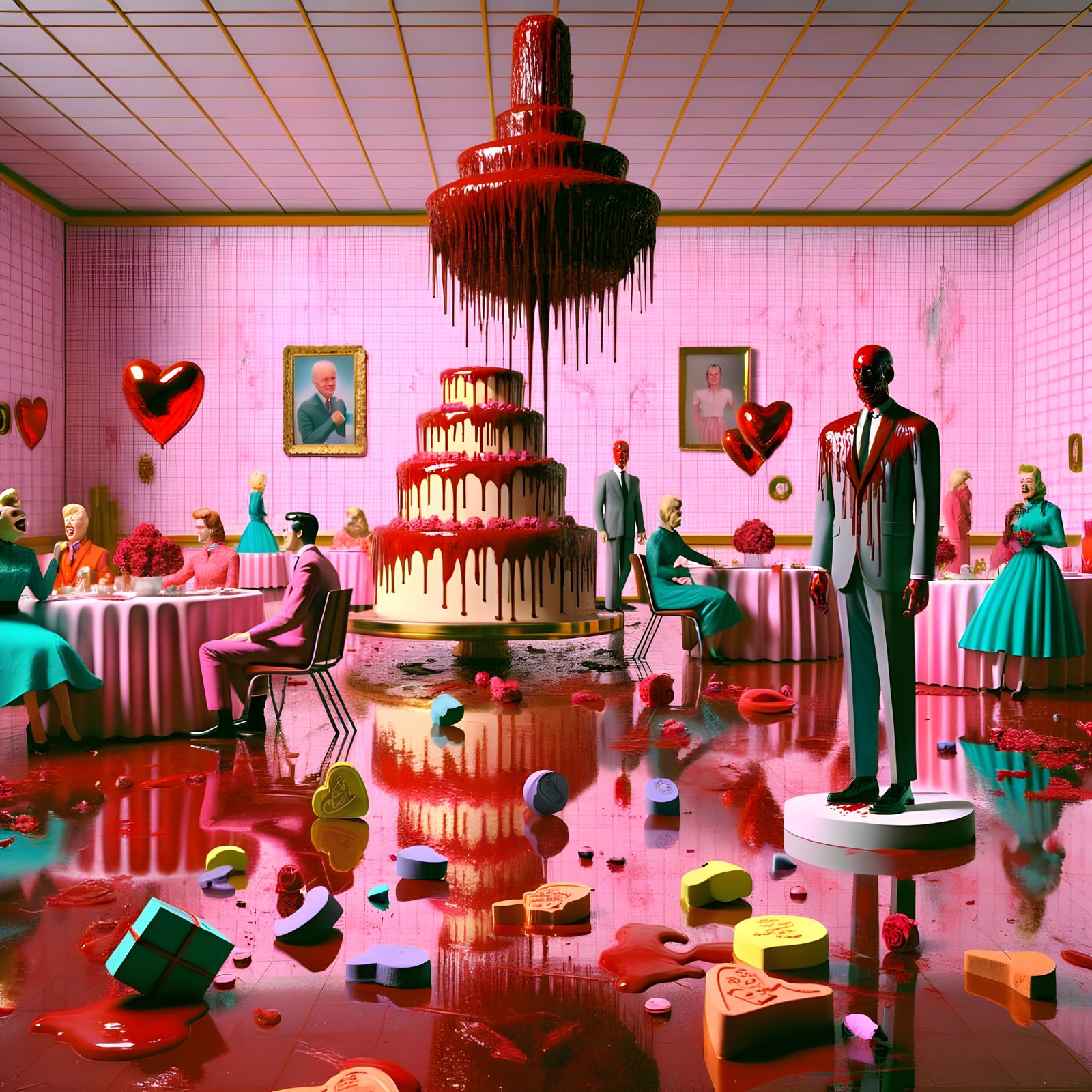 Eerie Dystopian Dreamscape Collides with Vintage Nostalgia