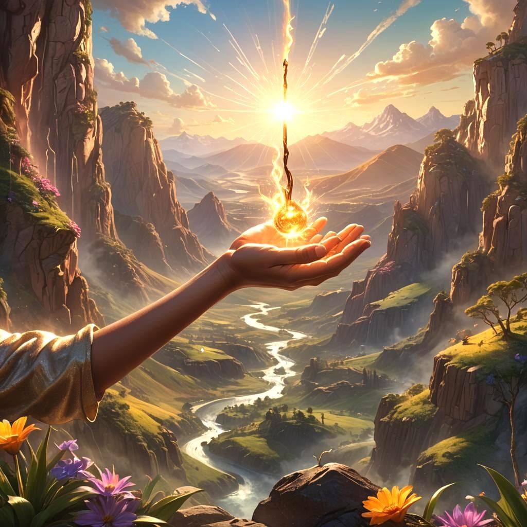 Baby with Magical Powers: Fantasy Concept Art