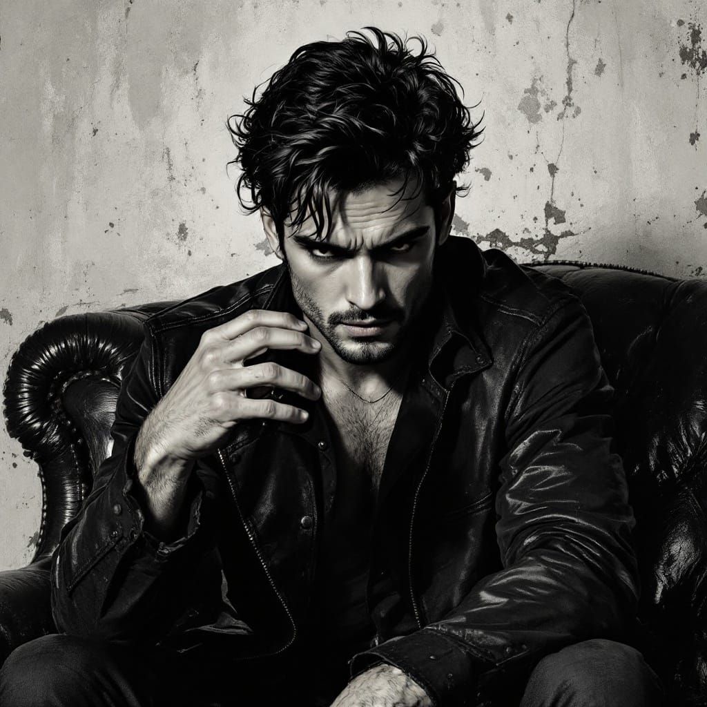 Arrogant Man with Drinking Problem: A Toxic Portrait