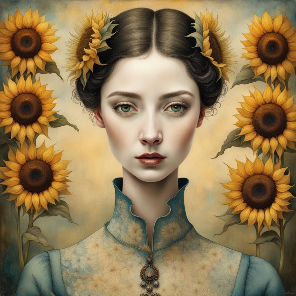 Sunflower Girl
