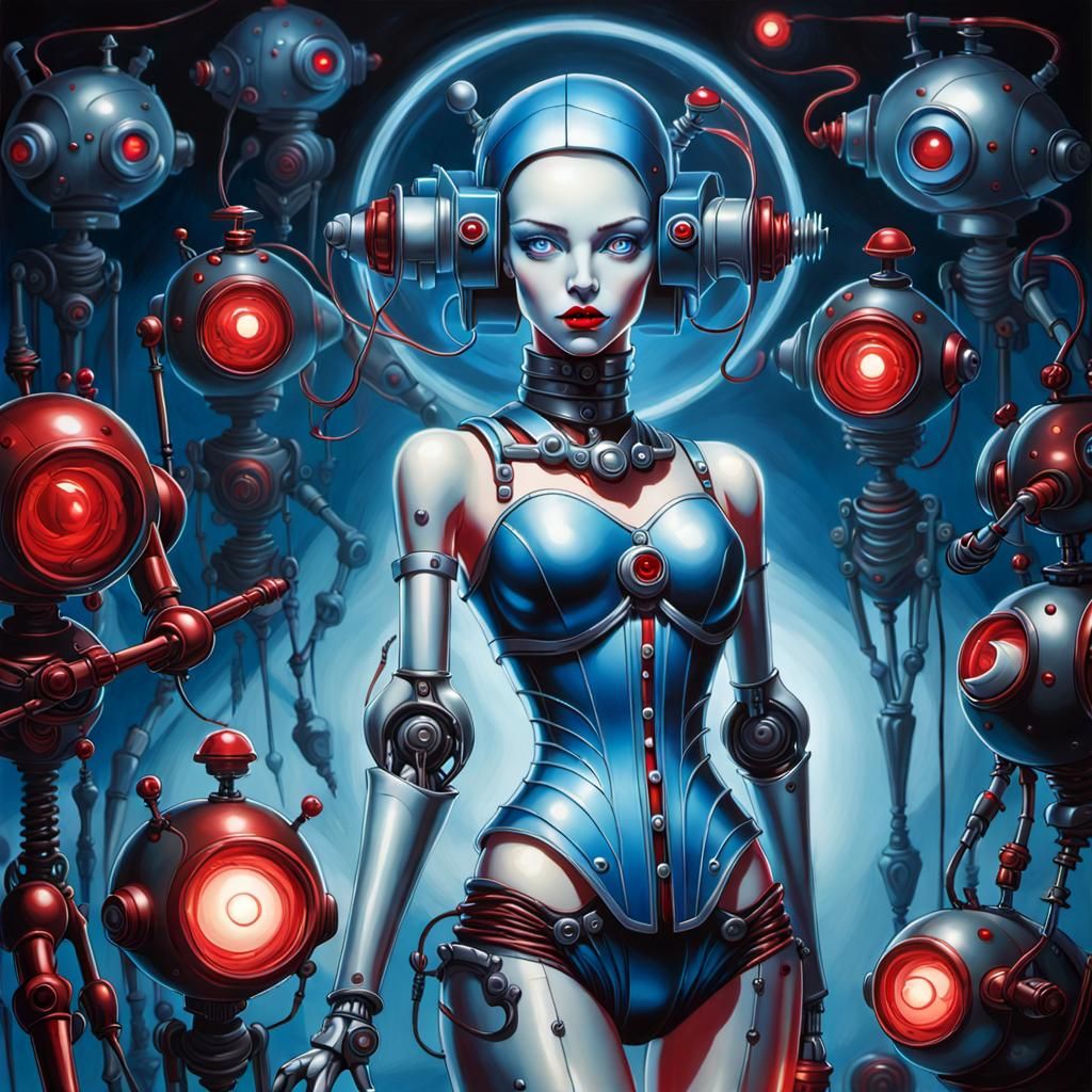 Image: Miss Humanoid.  /004