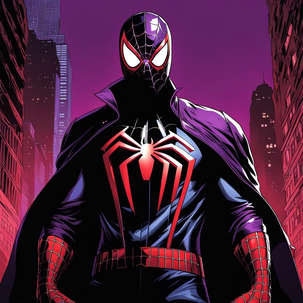 Sinister Spider-Man with Eight Eyes