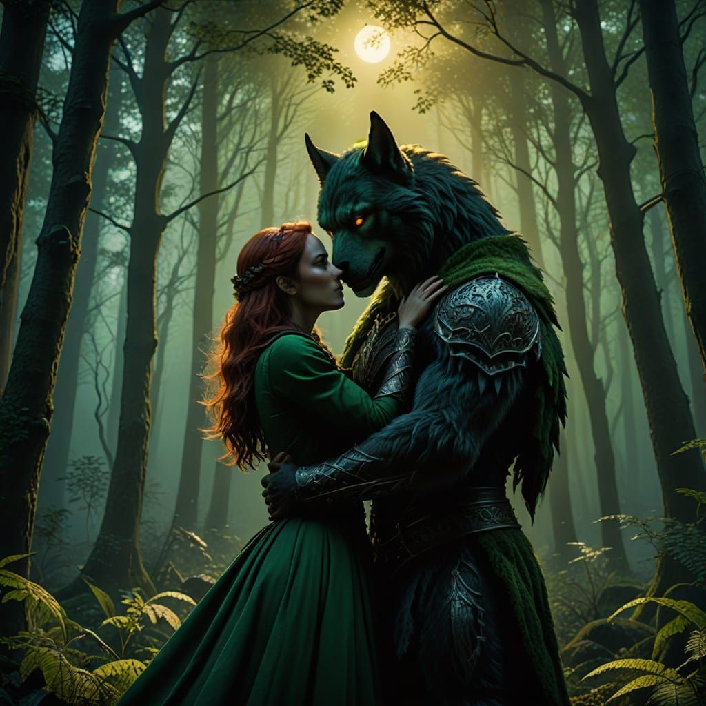 The Lycan King's Claim: A Green Werewolf Romance