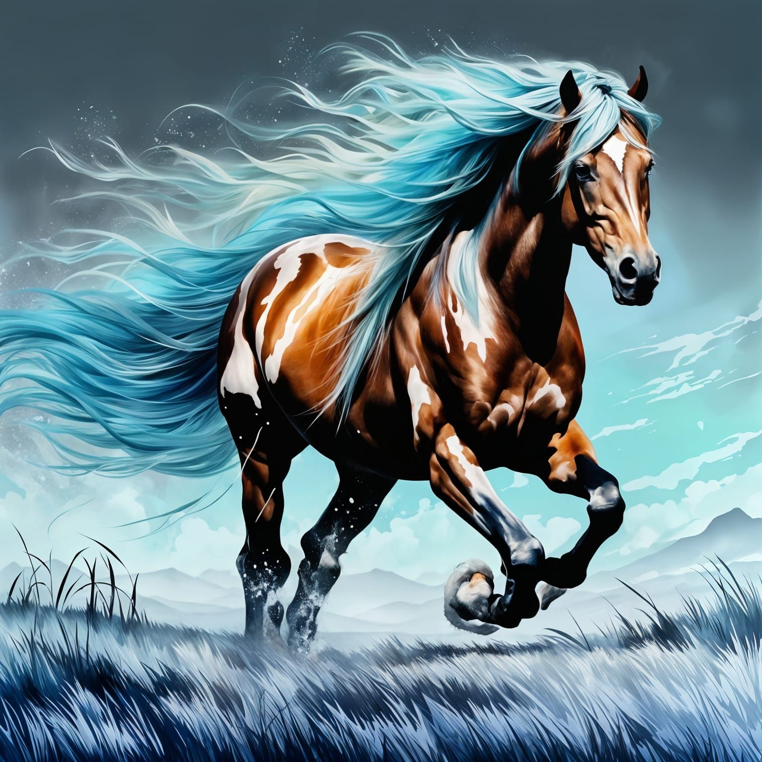 Lush Grassy Field Landscape