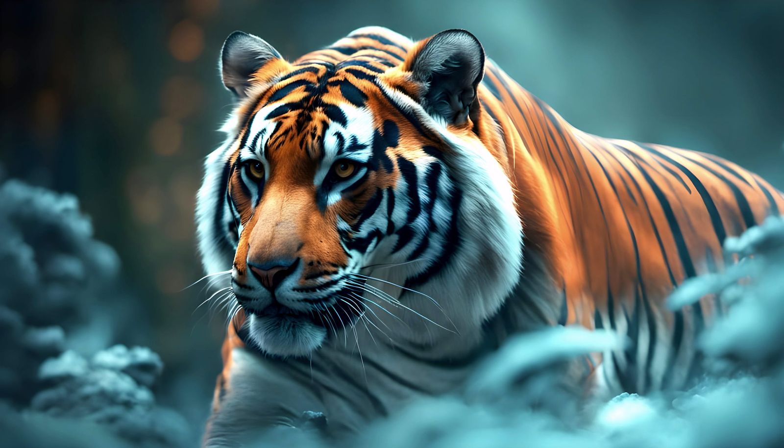 Epic Astronaut on Barren Planet's Horizon, Cinematic Film St...