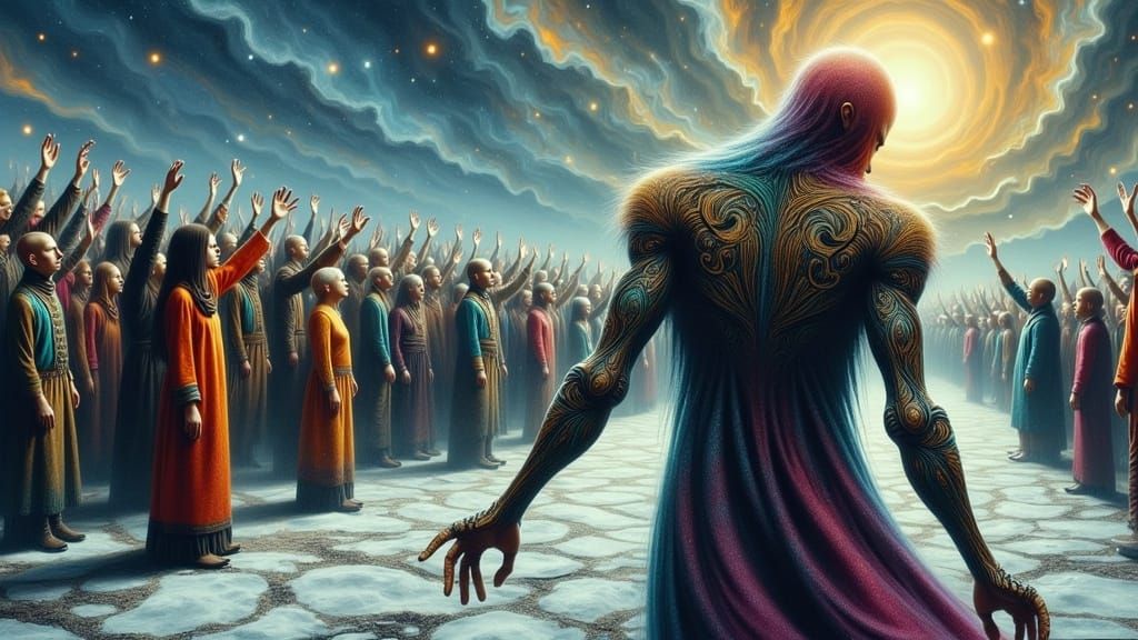 Dreamlike Rebellion in a Celestial Landscape