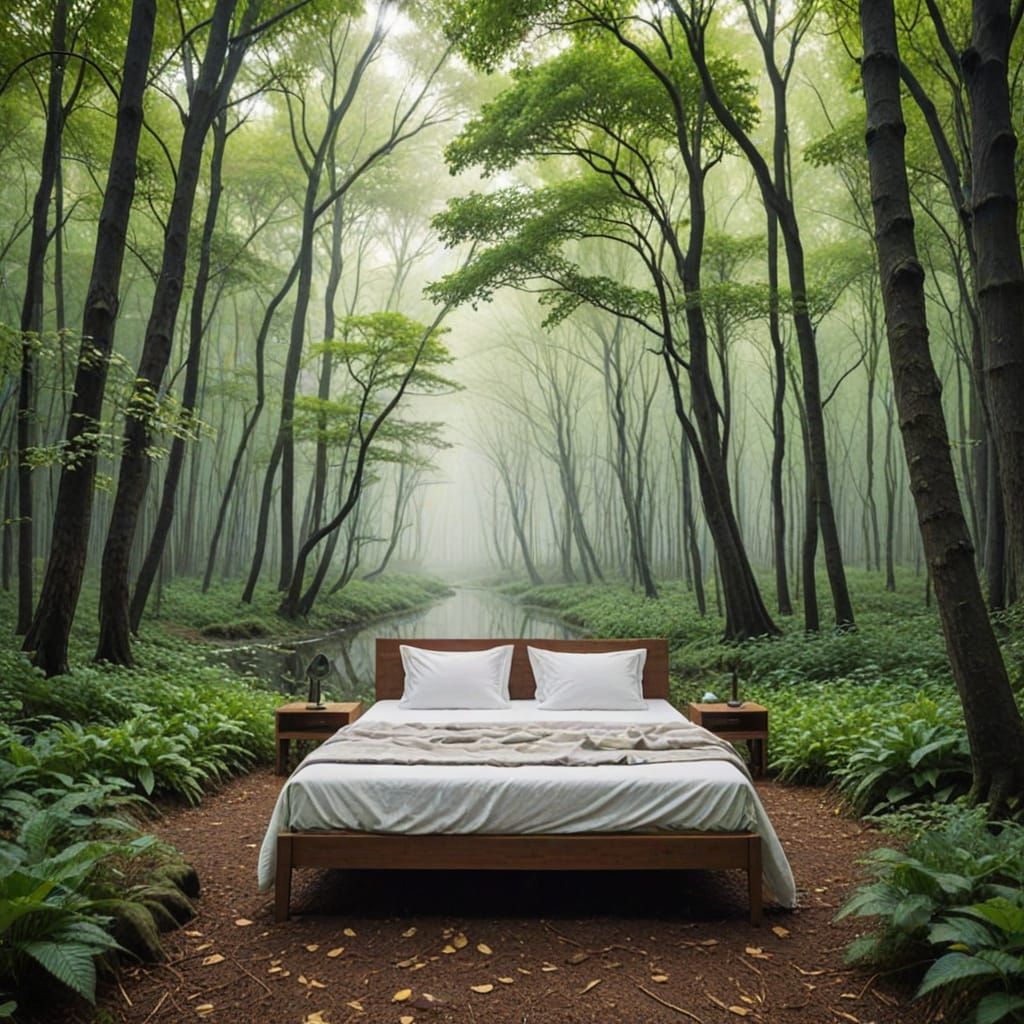 When nature turns into a dream and the dream into reality