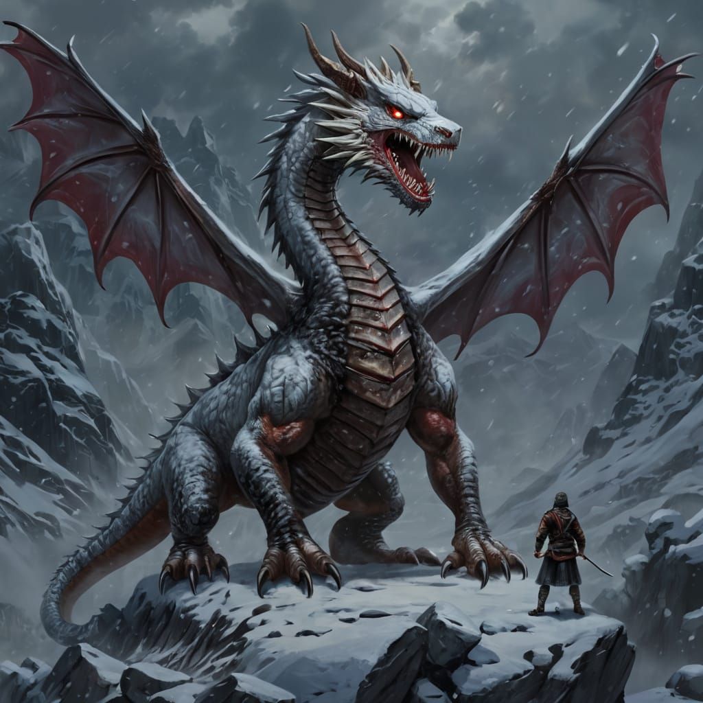 Frosted Winter Wilderness in Snowy Solitude