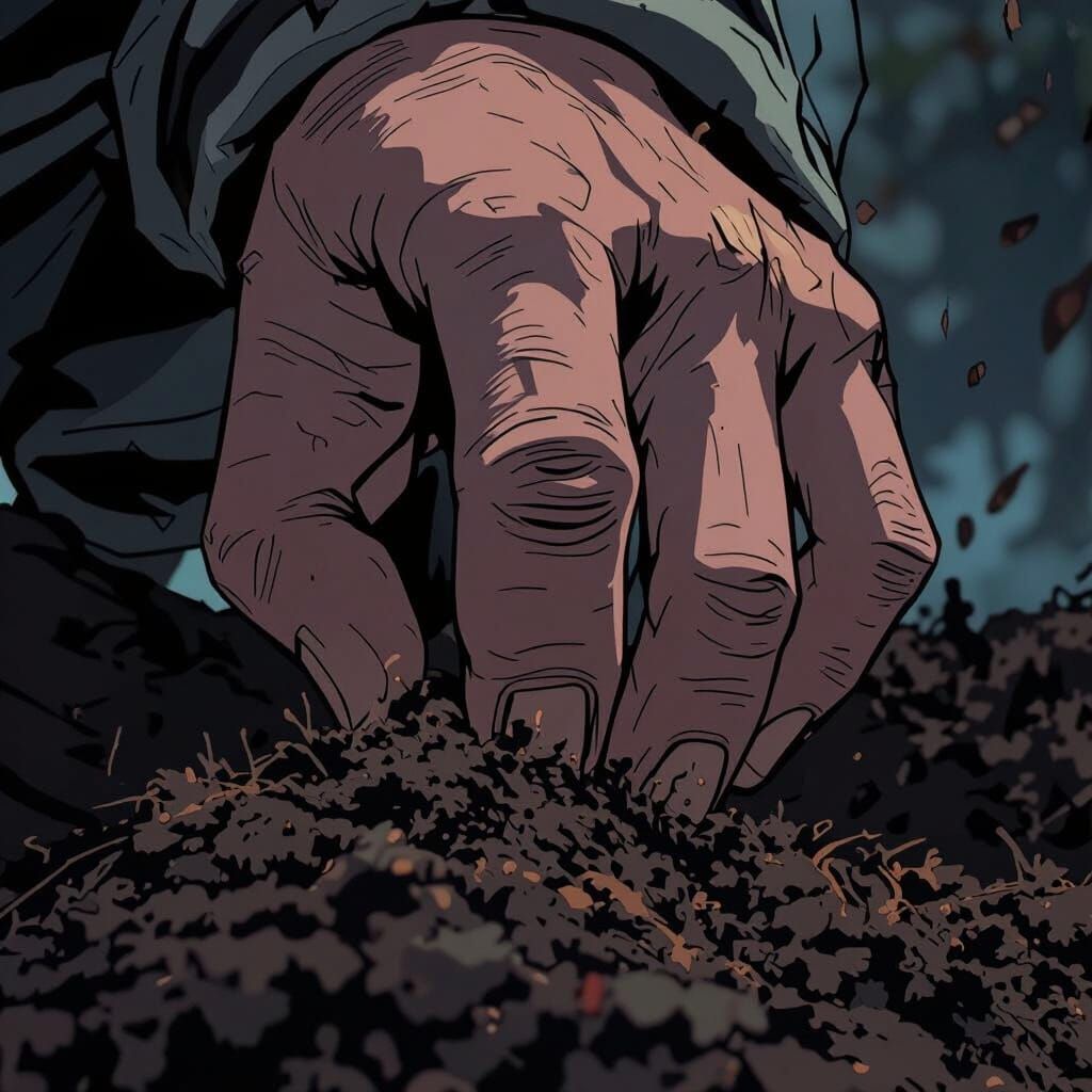 Realistic Hand with Correct Fingers, Digital Art