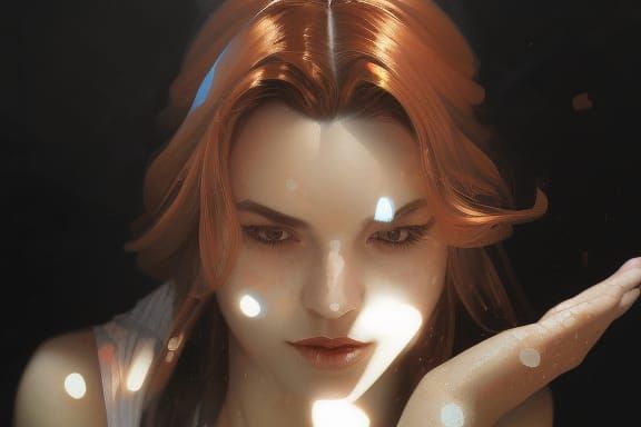 Hyperdetailed Portrait of BloodRayne in Unreal Engine 5