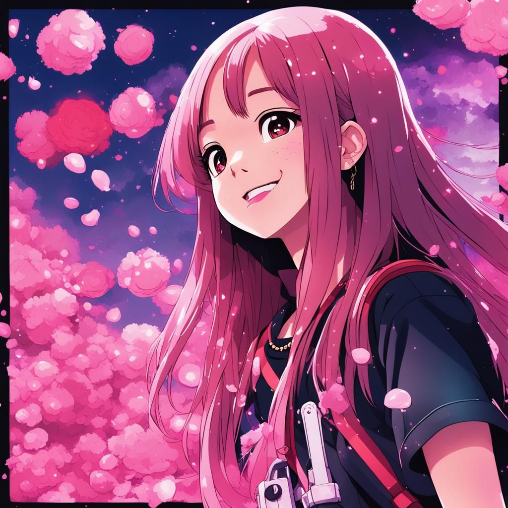 BlackPink: The Happiest Girl in Anime Style