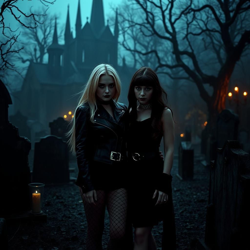 Goth Girls in Graveyard: Cinematic Friendship