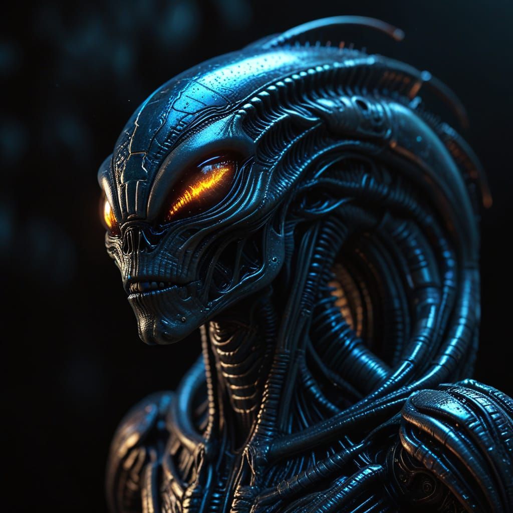 Defined Alien Figure