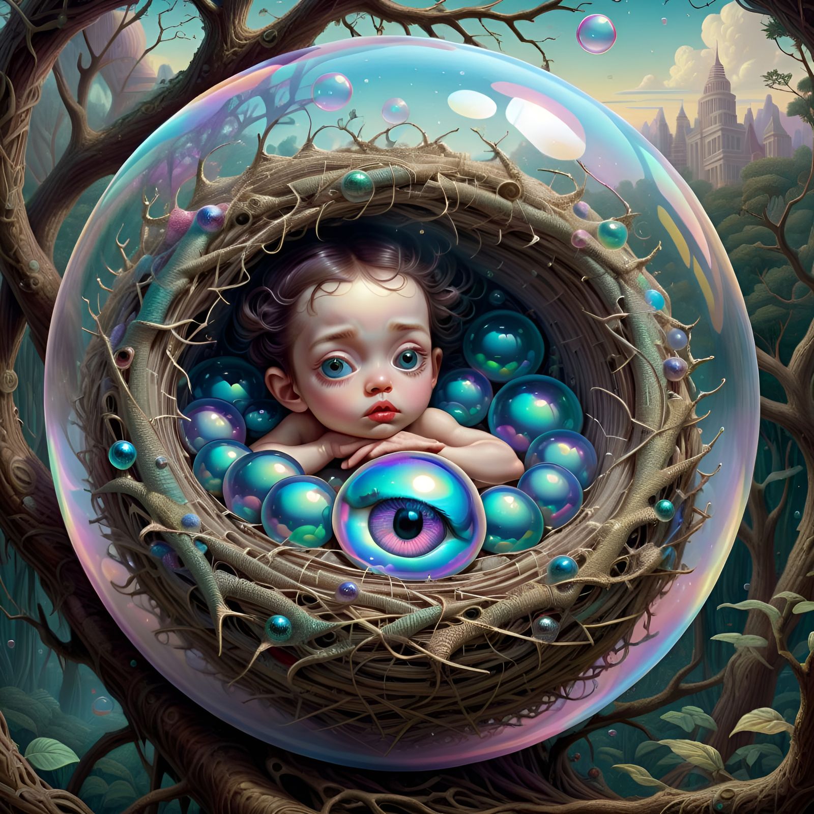 The Bubble-Nest Of Inspiration