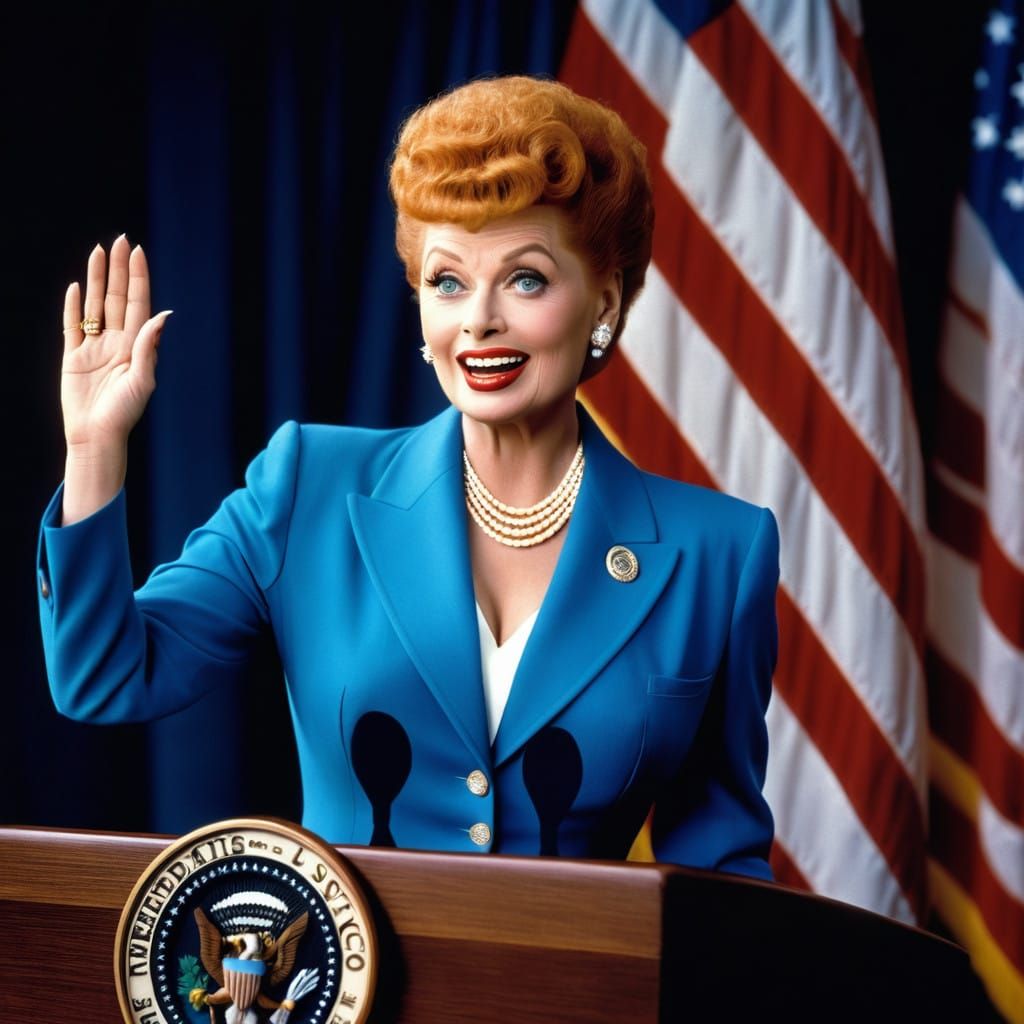 Vibrant President Lucy: A Cinematic Tribute